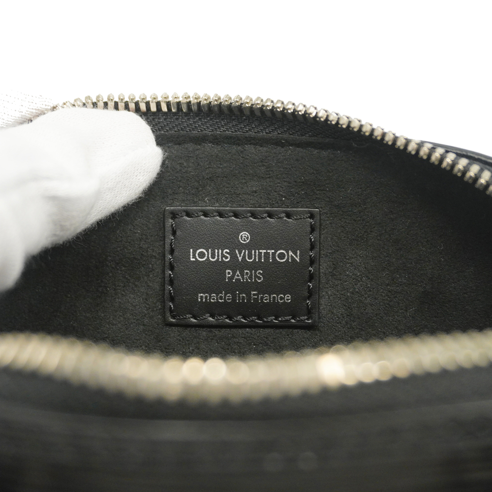 3ae5277] Auth Louis Vuitton 2WAY Bag Epi Nanoalma M81945 Noir
