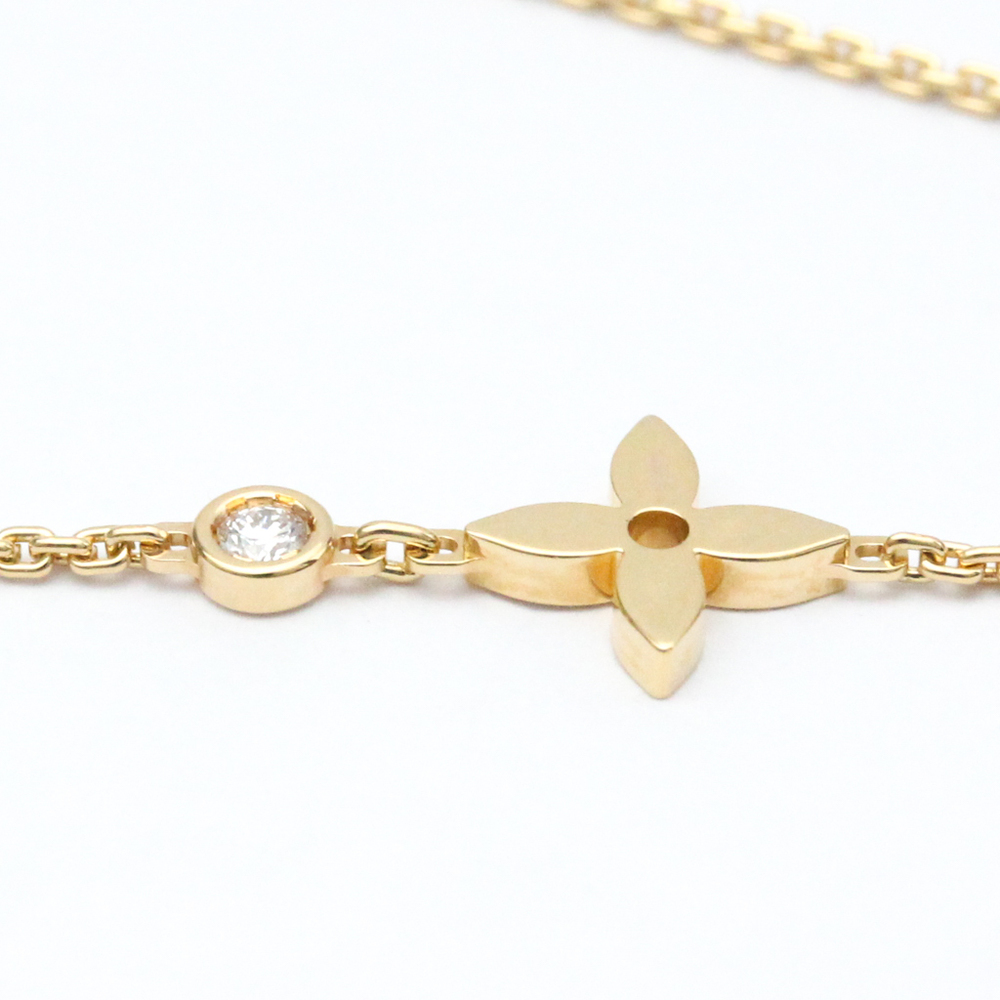 Louis Vuitton 18K Diamond Idylle Blossom Pendant Necklace - 18K