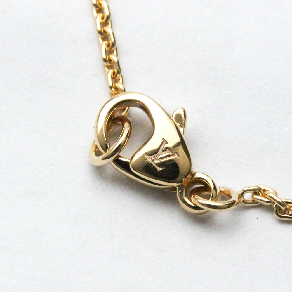 Monogram Idylle gold and diamond necklace, Louis Vuitton