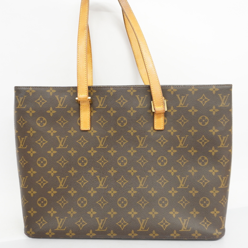 Louis Vuitton Monogram Luco Zip Tote Shoulder Bag