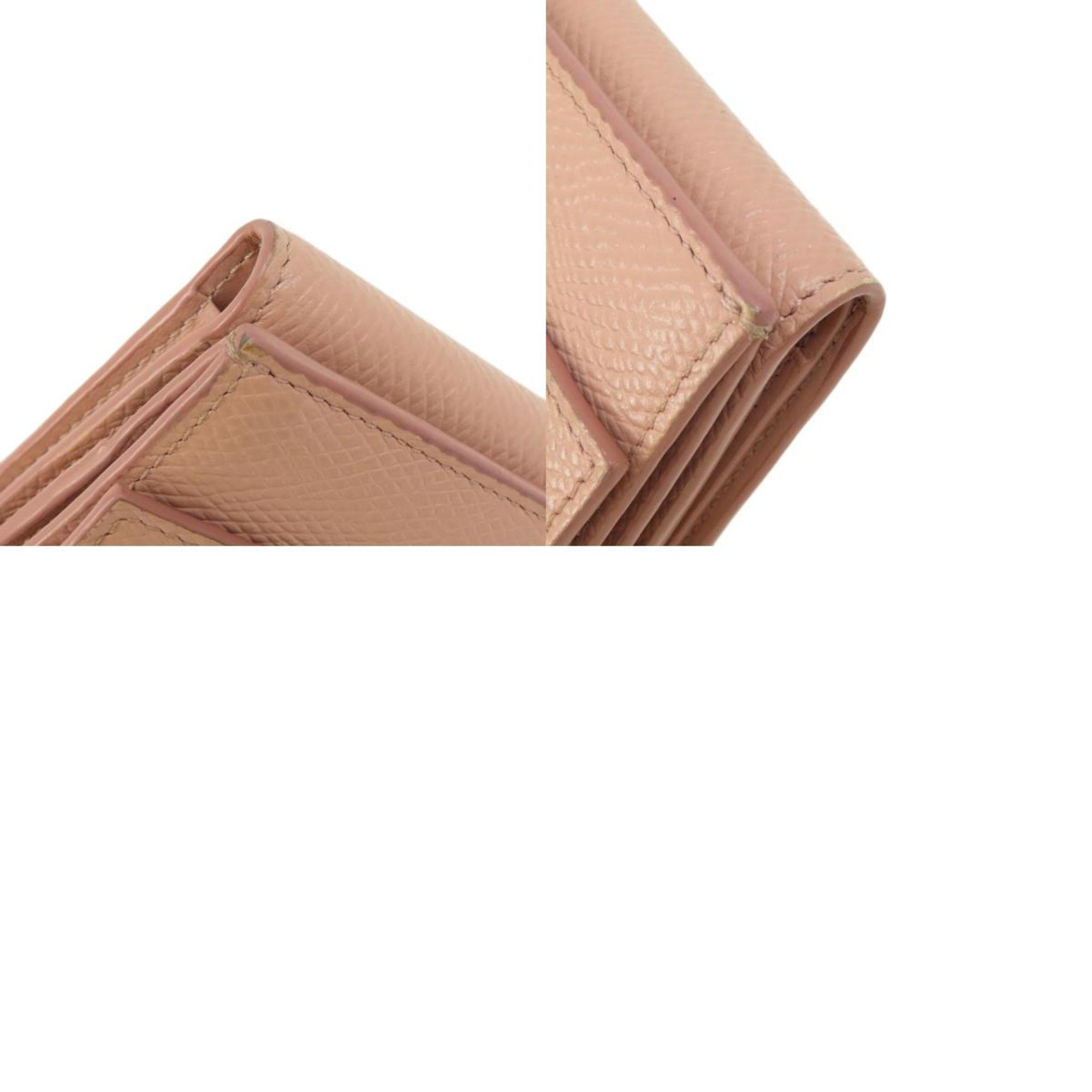 Celine Women's Leather Wallet (bi-fold) Pink