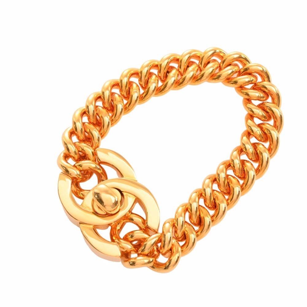 Chanel on sale turnlock bracelet