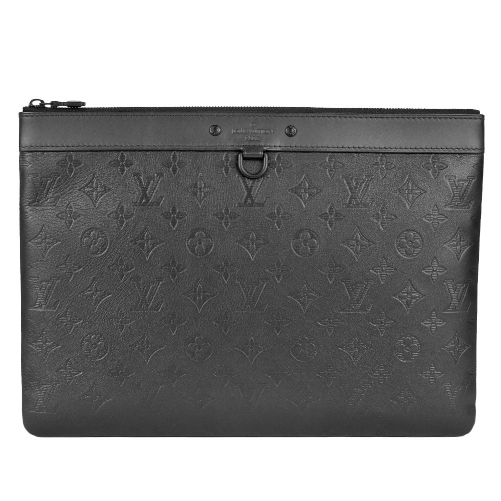 Louis Vuitton Discovery Pochette Second Clutch Bag(Black)