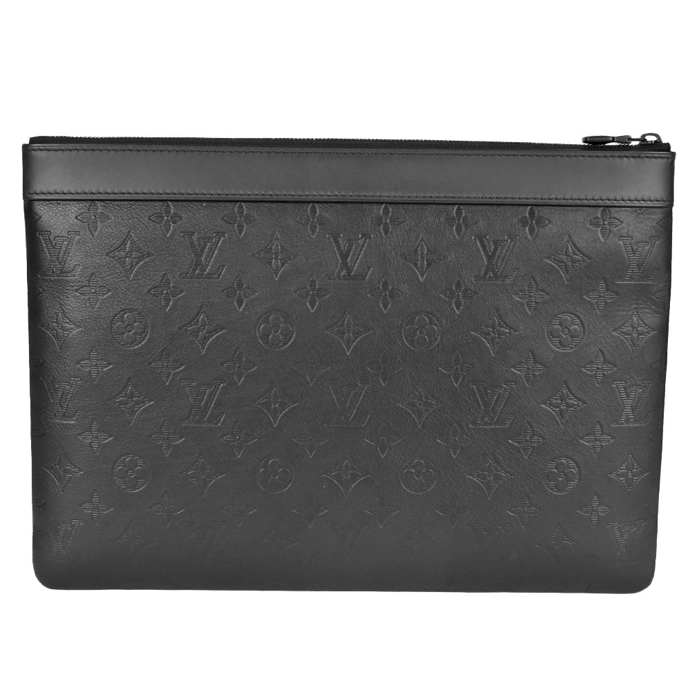 Louis Vuitton Discovery Pochette Second Clutch Bag(Black)