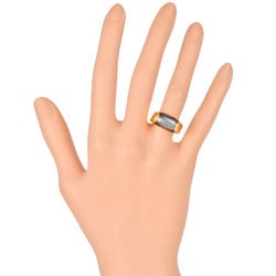 Bulgari BVLGARI Tronchette Ring Hematite K18YG #11.5