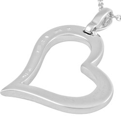 PIAGET Limelight Heart Diamond Necklace Medium K18WG Pendant G33L0700