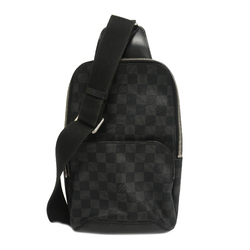 Auth Louis Vuitton Damier Graphite Avenue Sling Bag N41719 Men's Sling Bag