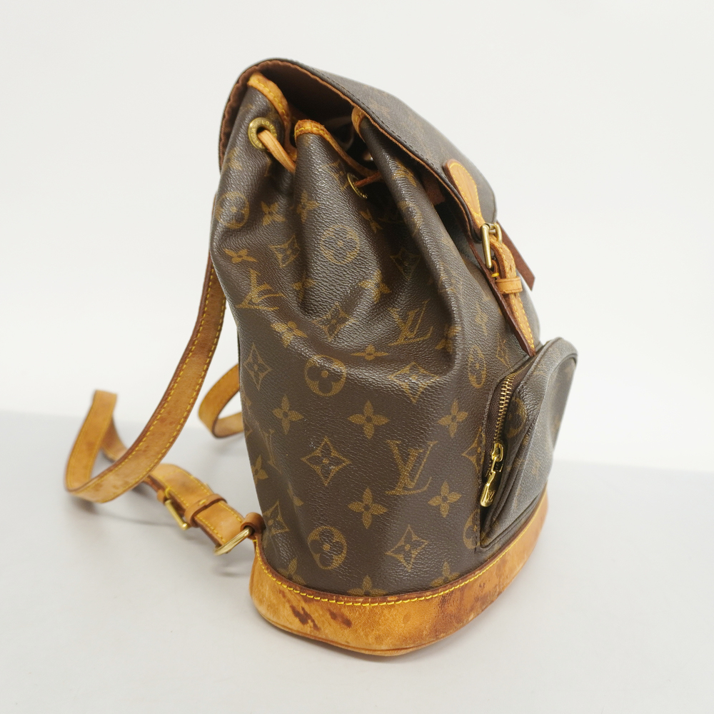 Auth Louis Vuitton Monogram Monsuri MM M51136 Women's Backpack