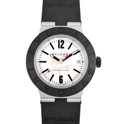 Bulgari BVLGARI Bvlgari Steve Aoki Limited Alum Men's Automatic Watch White Dial BB40AT