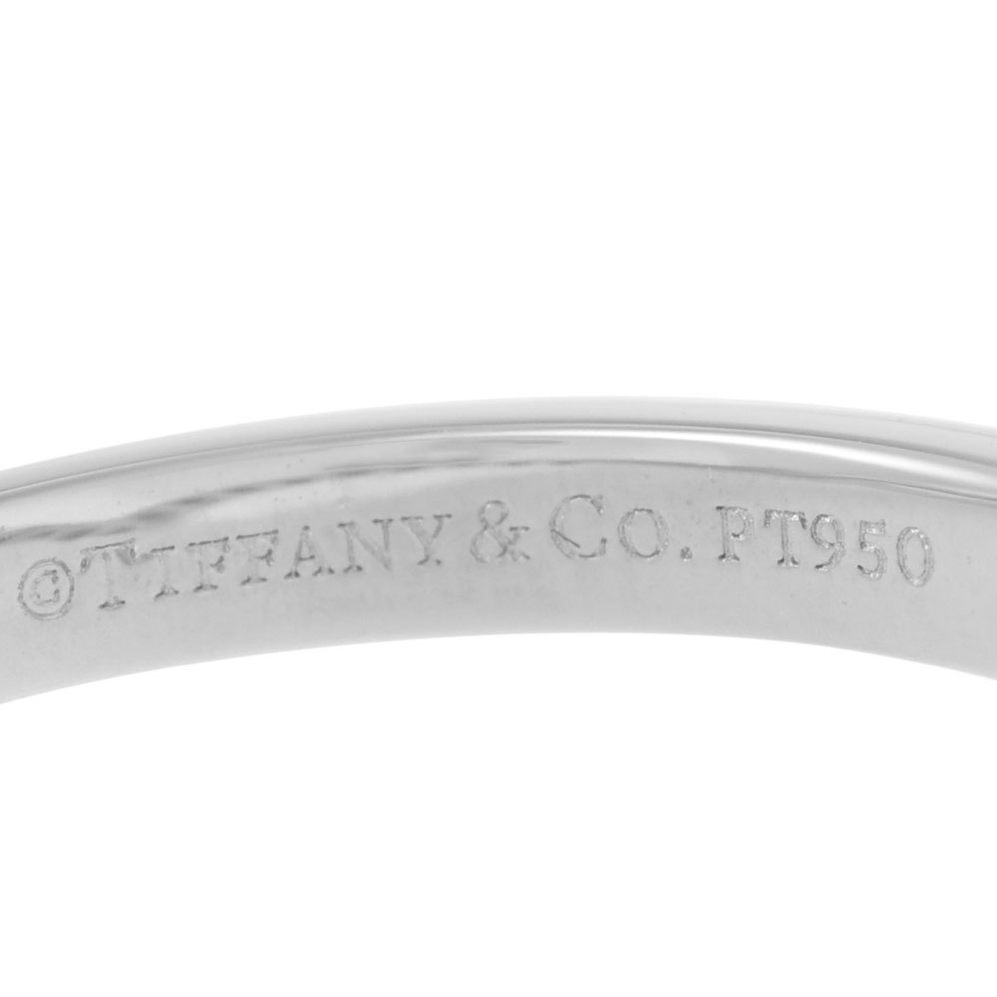 Tiffany Tiffany&Co Soleste V Ring Diamond Pt950 #6.5