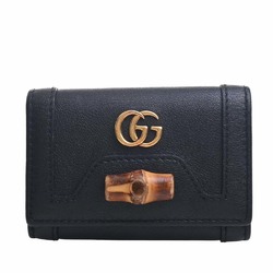 Gucci GG Supreme Leather Marmont 6 Row Key Case 456118 Beige White Ladies