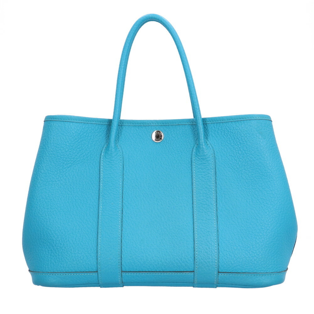 Hermes Garden TPM Handbag Negonda Blue Ladies HERMES