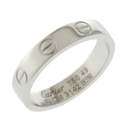 Cartier Love Ring No. 9 K18 White Gold Ladies CARTIER