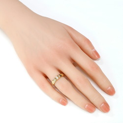 BVLGARI Ring Size 8.5 K18 Yellow Gold Diamond Women's