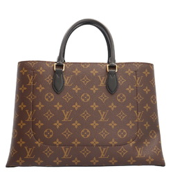 Louis Vuitton Flower Monogram Canvas Shoulder Tote Bag