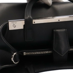 FENDI Petit Toujour Shoulder Bag Leather Black Women's