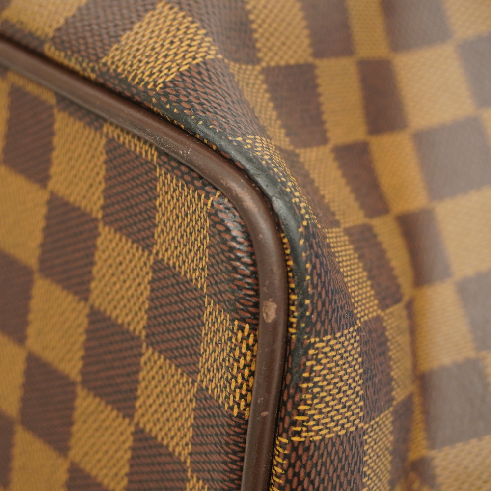 Louis Vuitton Greenwich GM Travel Duffle Handbag Damier N41155