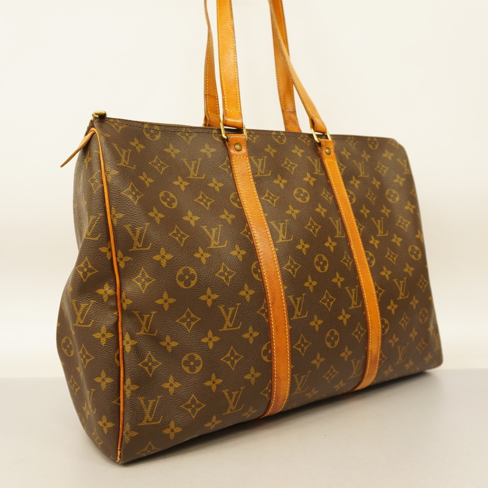 Auth Louis Vuitton Monogram Flanelly 45 M51115 Women,Men,Unisex Boston Bag