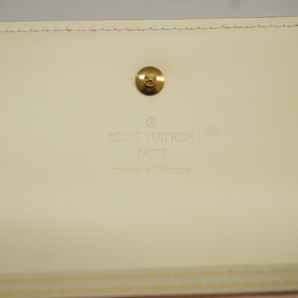 Auth Louis Vuitton Suhali Porto Tresor International M91839 Long