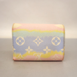 Auth Louis Vuitton LV Escal Portefeuille Victorine Pastel M69113