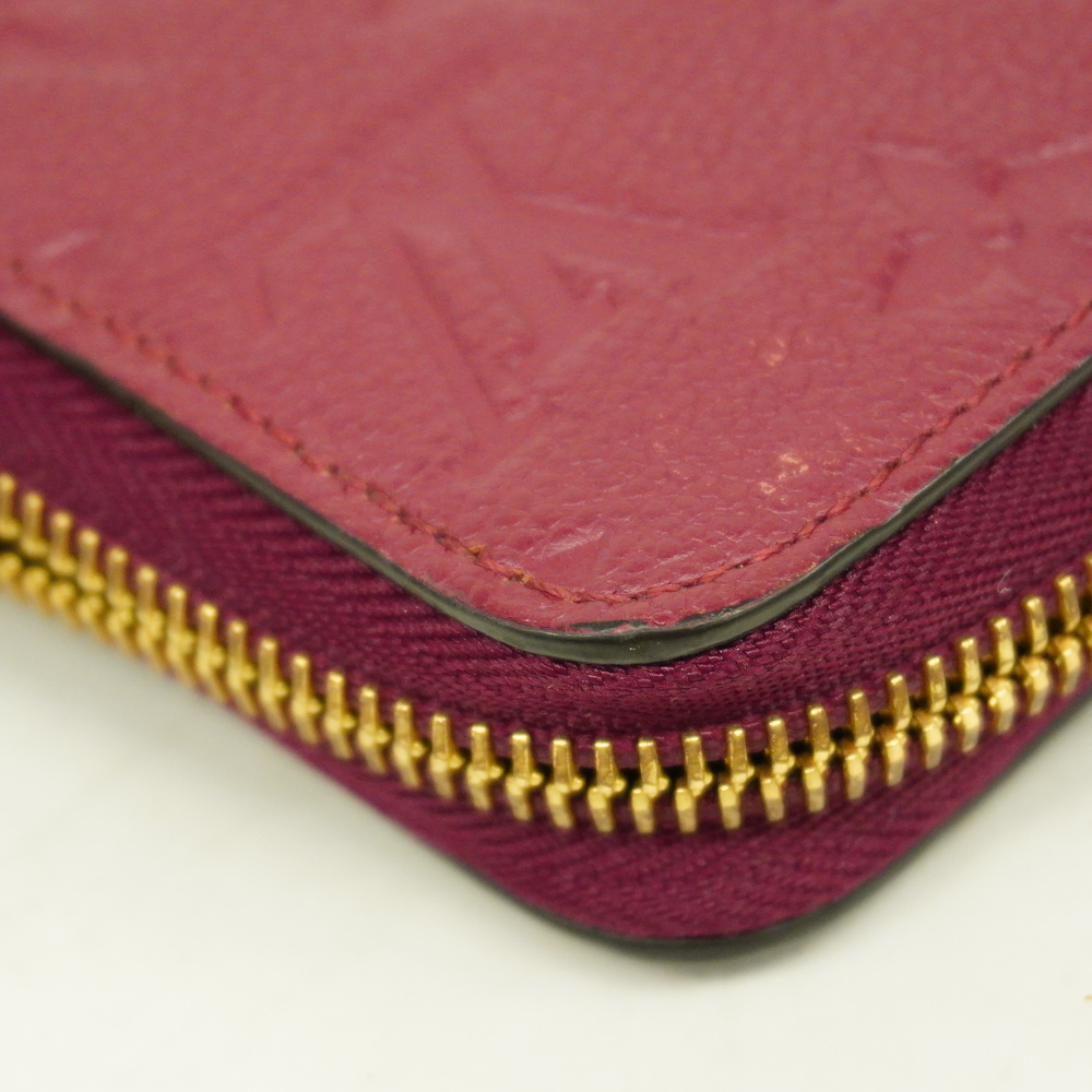 Auth Louis Vuitton Monogram Empreinte Zippy Wallet M60549 Women's