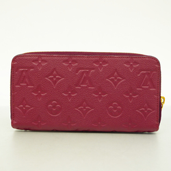Louis Vuitton Monogram Empreinte Zippy Wallet in Red, Women's