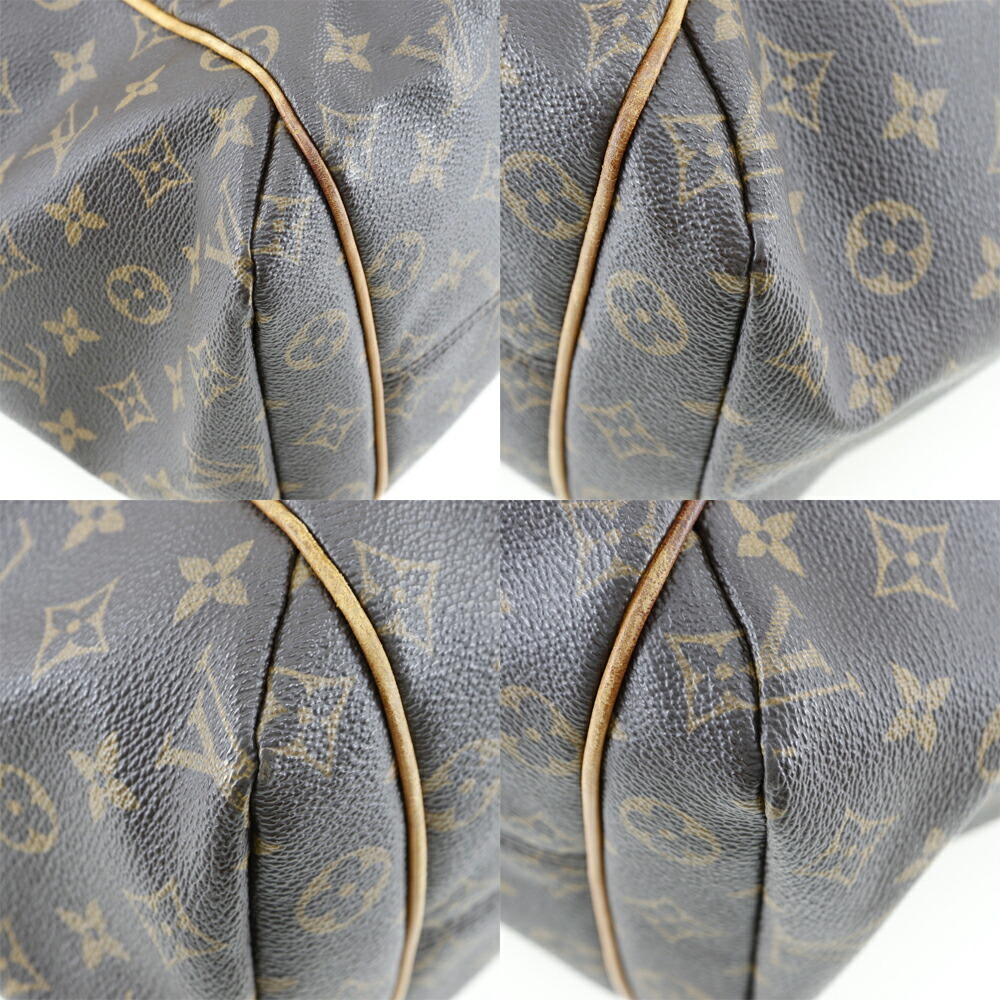 Louis Vuitton Totally MM Tote Bag M56689 Monogram Canvas Brown
