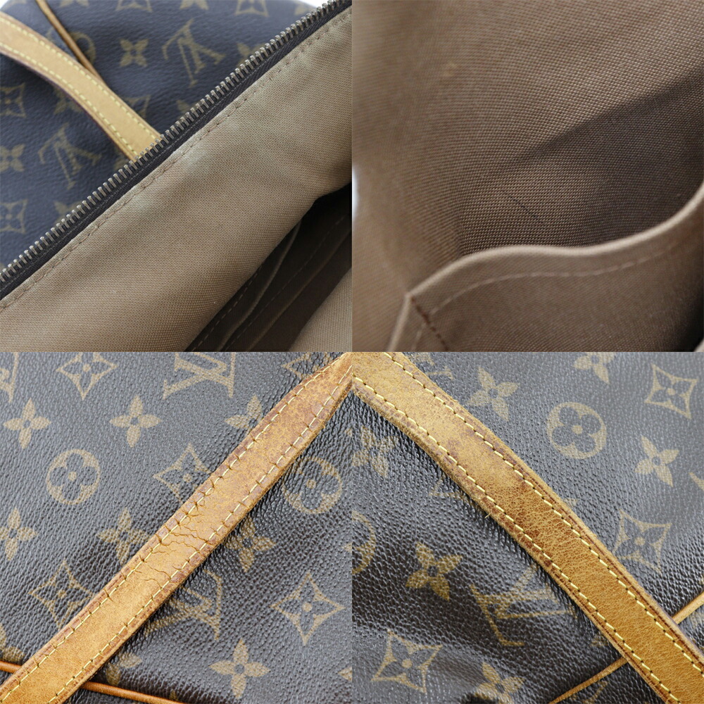 Louis Vuitton Totally MM Tote Bag M56689 Monogram Canvas Brown