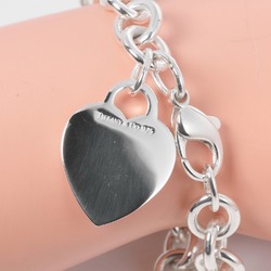 Tiffany Return Toe Heart Tag Bracelet Silver 925 TIFFANY&Co. Women's