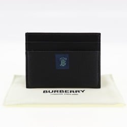 Burberry TB Logo Card Case Thomas 8020719 Leather Black Men's