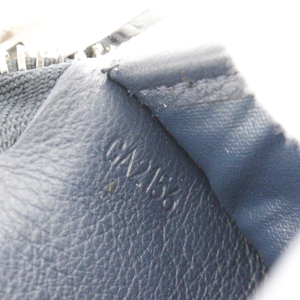 Louis Vuitton Zippy Wallet Vertical Long Taurillon M58823 Leather Spain  Year 2016 Navy CA2156 Zipper wallet ??? Men's