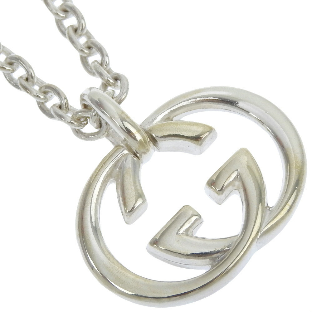 Gucci Interlocking G Necklace Silver 925 Unisex | eLADY Globazone