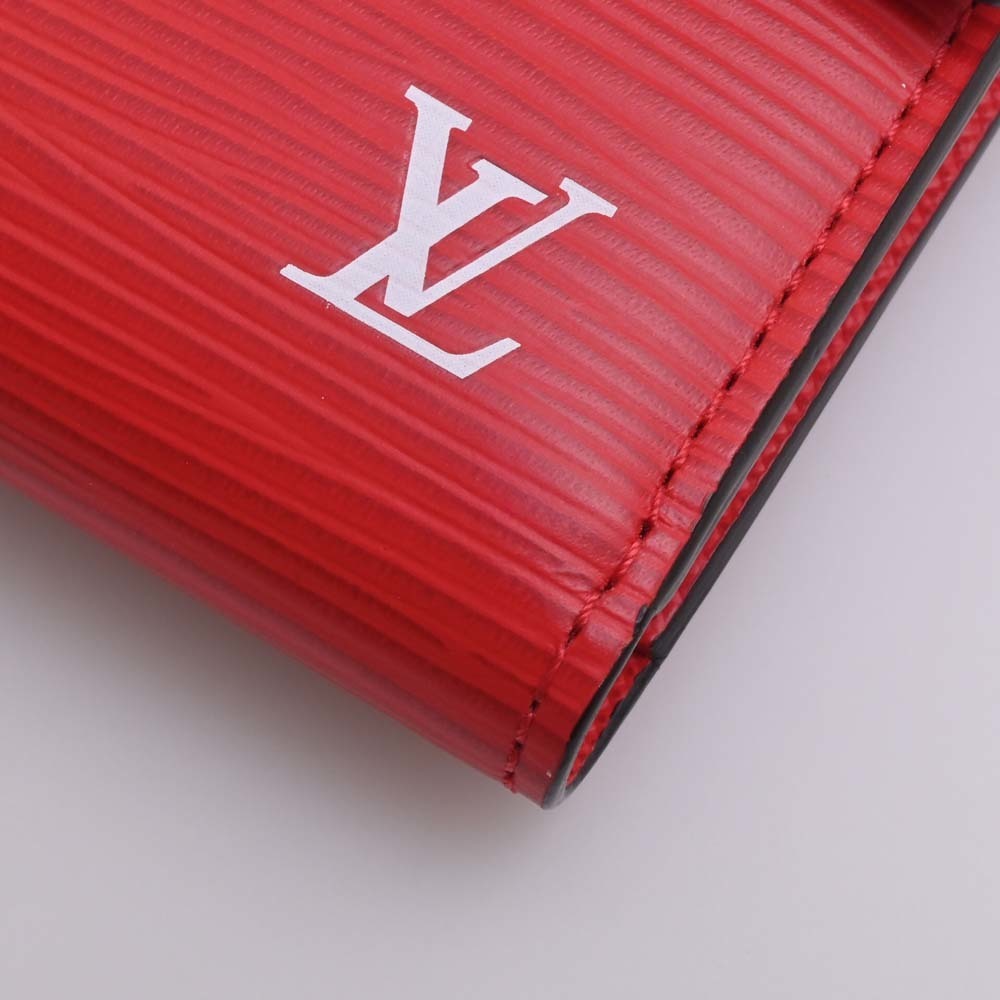 LOUIS VUITTON Chain compact Wallet Supreme Tri-fold purse M67755