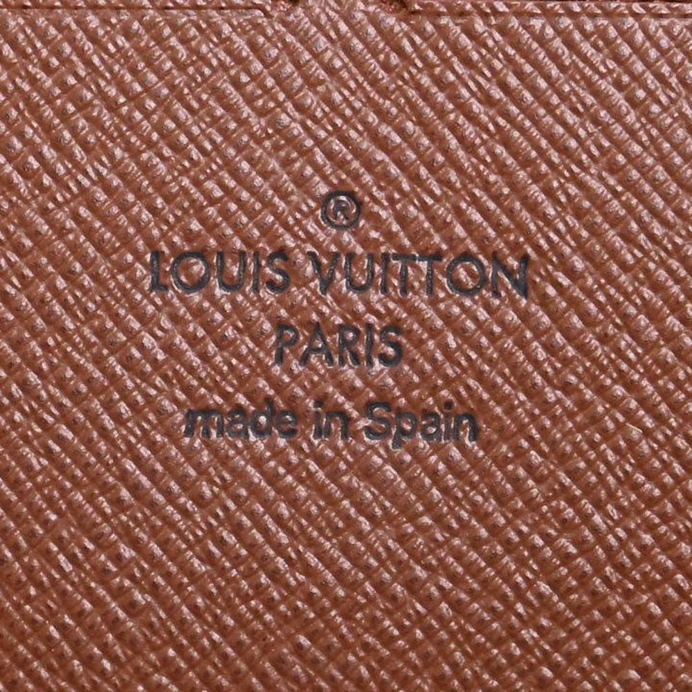 Shop Louis Vuitton ZIPPY ORGANISER Other Plaid Patterns Monogram