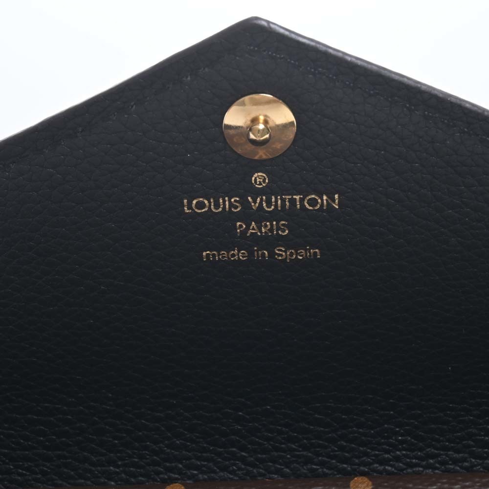 LOUIS VUITTON Monogram Portefeuille Double V Bifold Long Wallet