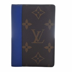 Louis Vuitton Monogram Taiga Coin Card Holder Wallet M30270 Cobalt