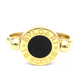 Bvlgari BVLGARI-BVLGARI Flip Ring Yellow Gold (18K) Fashion Coral,Onyx Band Ring Gold