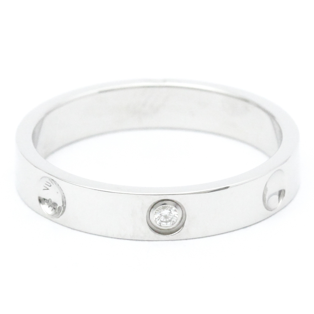 Louis Vuitton Empreinte Ring Q9F00E Platinum 950 Fashion Diamond