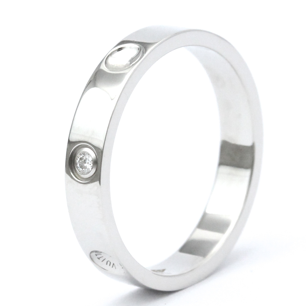 Louis Vuitton Empreinte Ring Q9F00E Platinum 950 Fashion Diamond