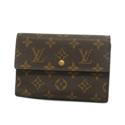 Louis Vuitton Monogram Porte Tresor Etui Chequier Wallet M61200 Lv