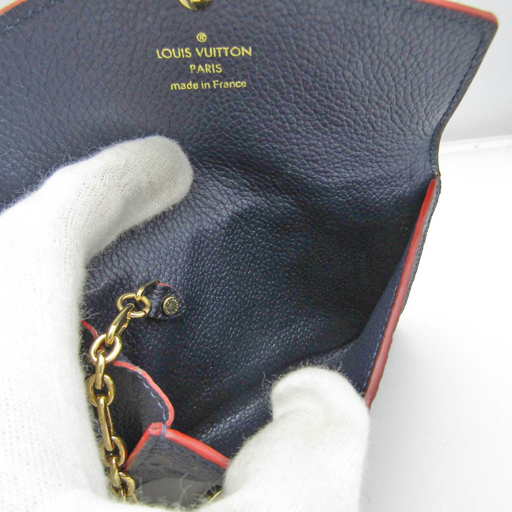 Louis Vuitton Empreinte Key Pouch Marine Rouge