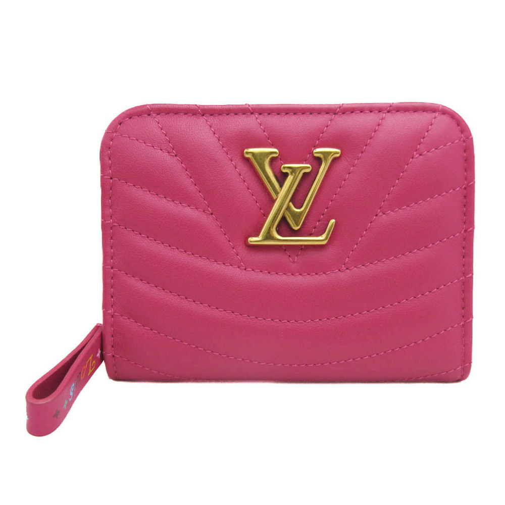 Louis Vuitton New Wave Gypto Compact Wallet M63790 Leather Wallet (bi-fold)  Pink Red | eLADY Globazone