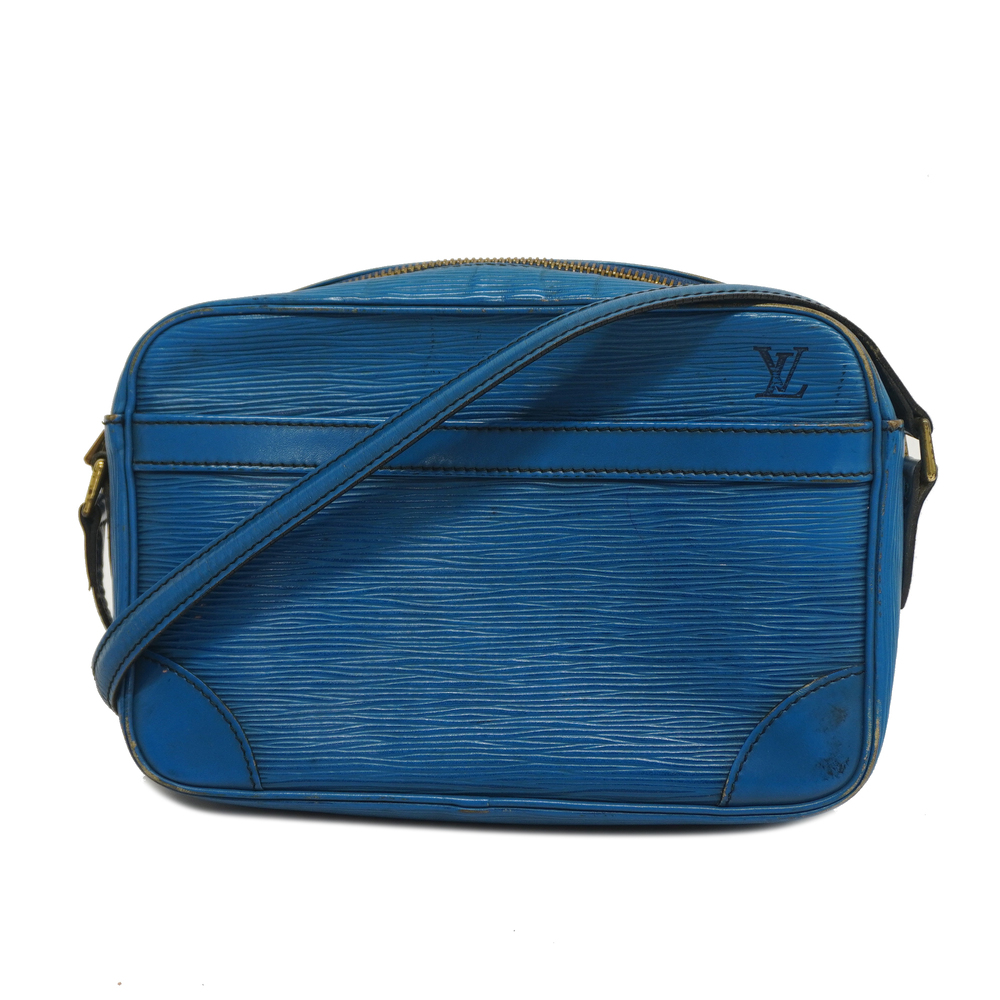 Auth Louis Vuitton Epi Trocadero M52315 Women's Shoulder Bag Toledo Blue