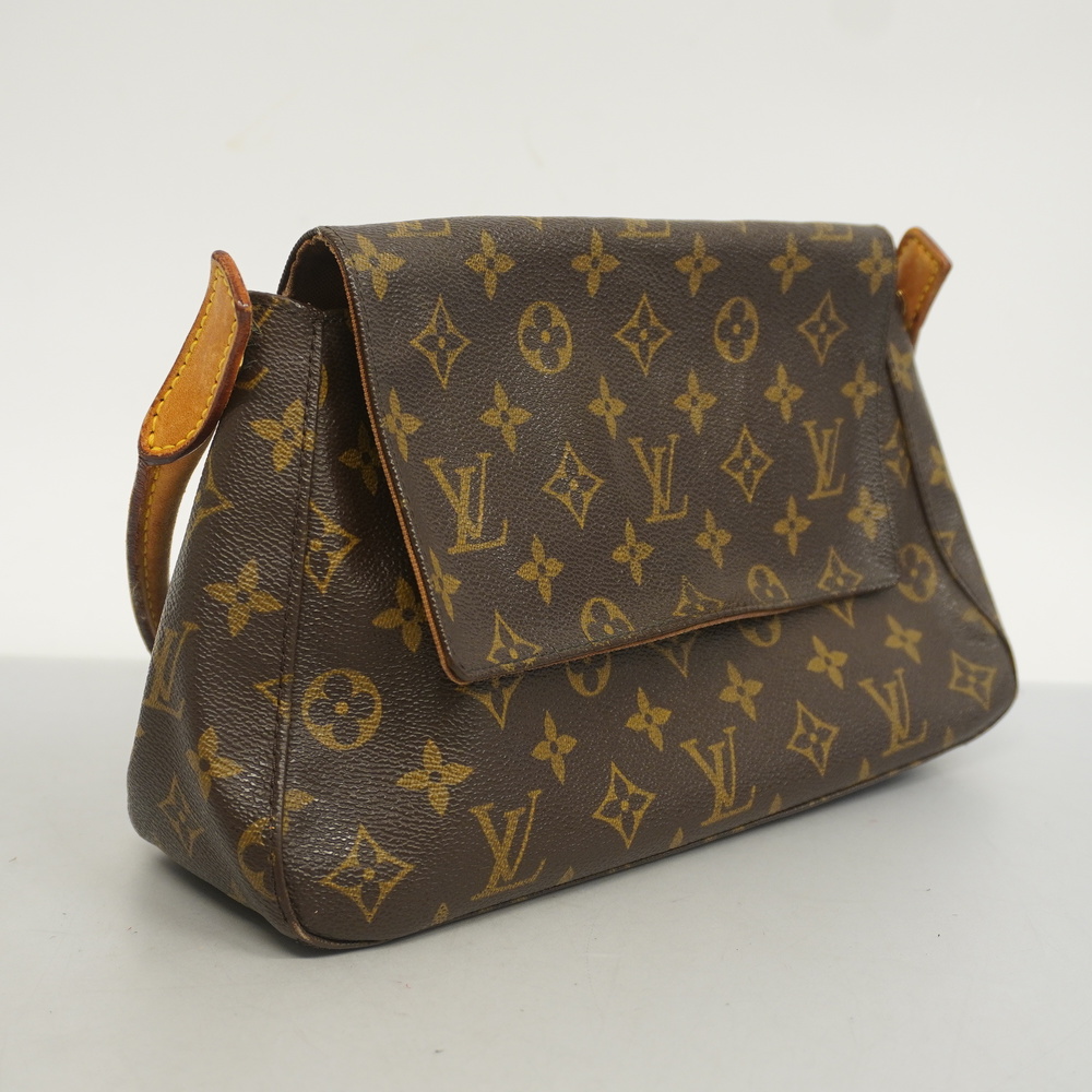 Auth Louis Vuitton Monogram Mini Looping M51147 Women's Shoulder Bag