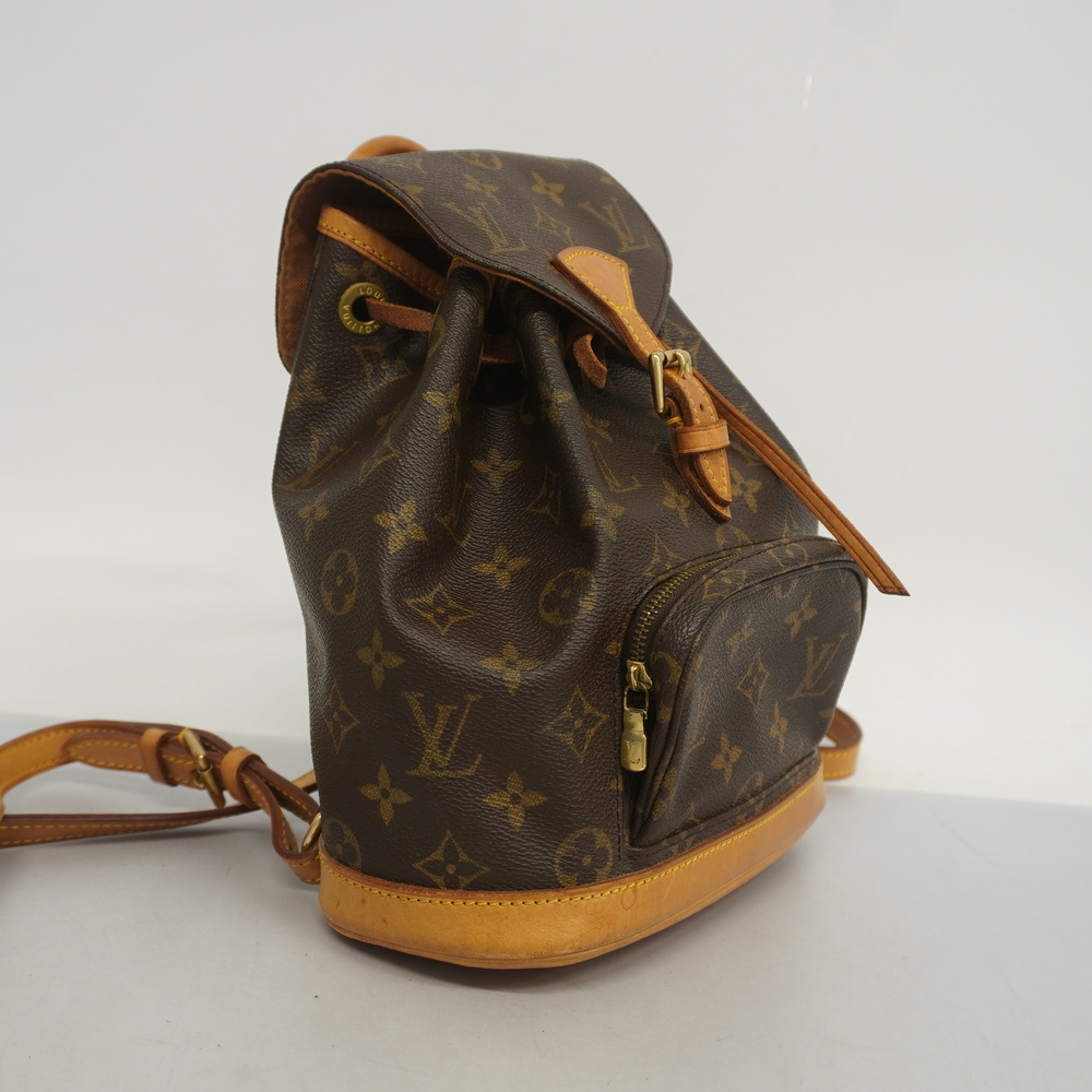 Auth Louis Vuitton Monogram Mini Monsuri M51137 Women's Backpack