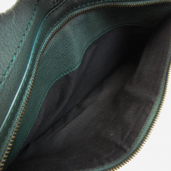 Balenciaga Classic Clip M 273022 Men,Women Leather Clutch Bag Dark Green