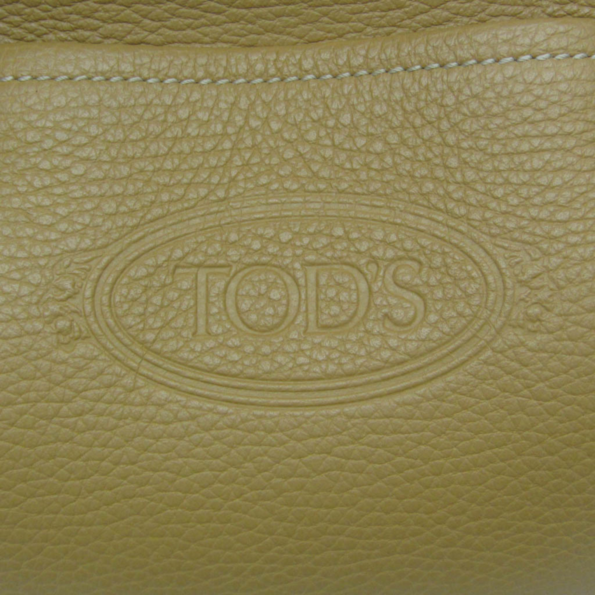 Tod's Women's Leather Shoulder Bag Light Brown