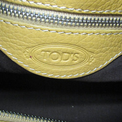 Tod's Women's Leather Shoulder Bag Light Brown