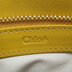 Chloé Roy CHC18UP021H1Z214 Women's Leather Shoulder Bag Yellow