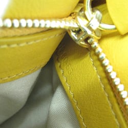 Chloé Roy CHC18UP021H1Z214 Women's Leather Shoulder Bag Yellow